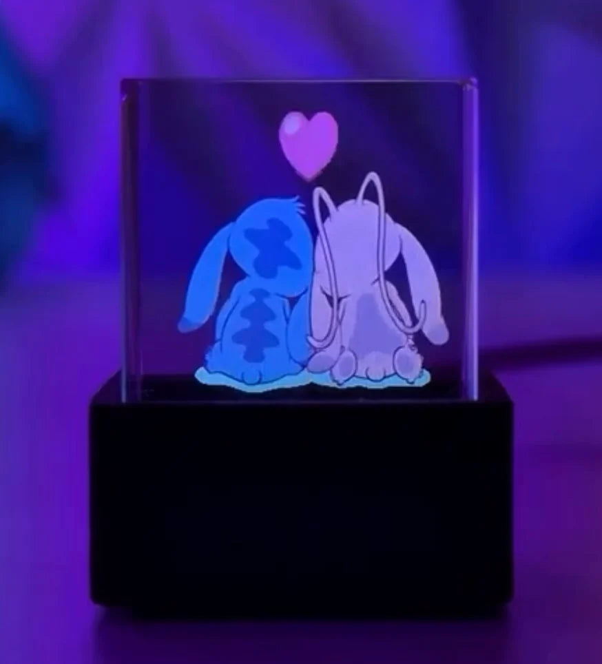 Cubo Magico Luminoso Stitch